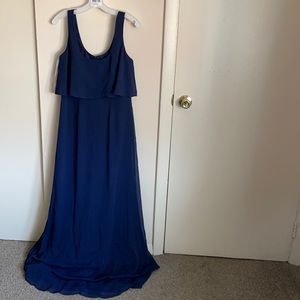 David’s bridal navy blue dress